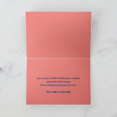 くるみクラッカーバレエクリスマステーマ シーズンカード (内部)