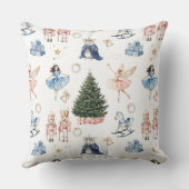くるみクラッカーバレエクリスマスフェスティバルホリデー クッション (裏面)