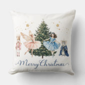 くるみクラッカーバレエクリスマスフェスティバルホリデー クッション (正面)