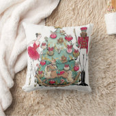 くるみクラッカーバレエダンサーのクリスマスセラミック装飾 クッション (ブランケット)