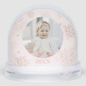 くるみクラッカーバレエピンク1stクリスマスベビー写真 (裏面)