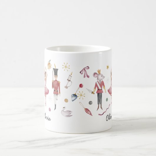 くるみクラッカーバレエフェスティバルバレリーナギフト コーヒーマグカップ (中央)