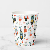 くるみクラッカーバレエホリデークリスマスパーティー 紙コップ (裏面)