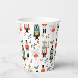 くるみクラッカーバレエホリデークリスマスパーティー 紙コップ