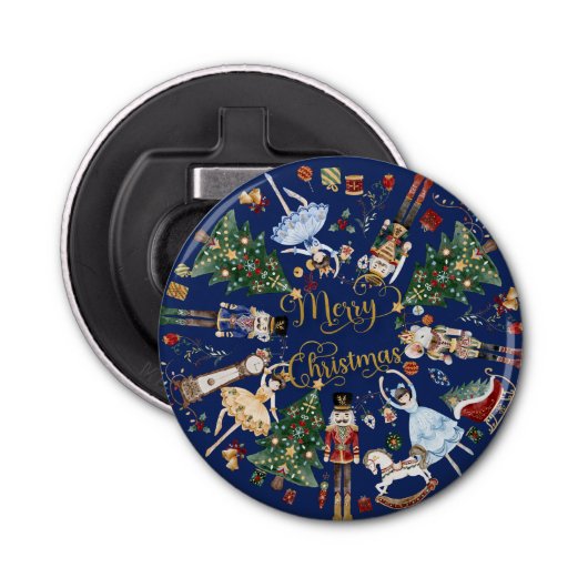 くるみクラッカーバレエヴィンテージメリークリスマスパーティー 栓抜き (正面)