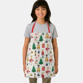 くるみクラッカーバレエ休暇パターン エプロン (インサイチュ)