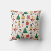 くるみクラッカーバレエ休暇パターン クッション (裏面)