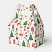 くるみクラッカーバレエ休暇パターン フェイバーボックス (裏面サイド)