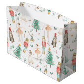 くるみクラッカーバレエ画像抱き枕 ラージペーパーバッグ (裏面アングル)