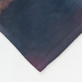 くるみクラッカーバレリーナ水色クリスマスバレエ フリースブランケット (角)