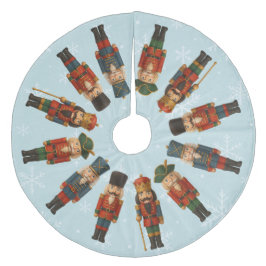 くるみクラッカーパレードクリスマスツリースカート フリース ツリースカート