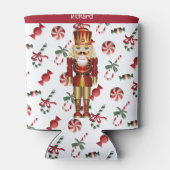 くるみクラッカーパーソナライズ名クリスマスプレゼント 缶クーラー (裏面)