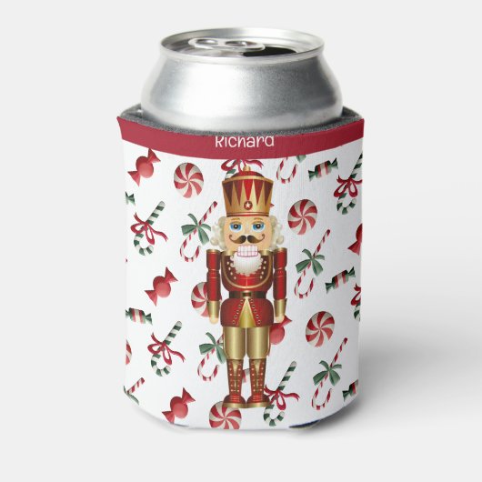 くるみクラッカーパーソナライズ名クリスマスプレゼント 缶クーラー (缶裏面)