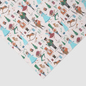 くるみクラッカービンテージクリスマスホリデー 薄葉紙 (詳細)