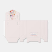 くるみクラッカーピンククリスマスツリーホリデイ誕生日 フェイバーボックス (折り畳みなし)