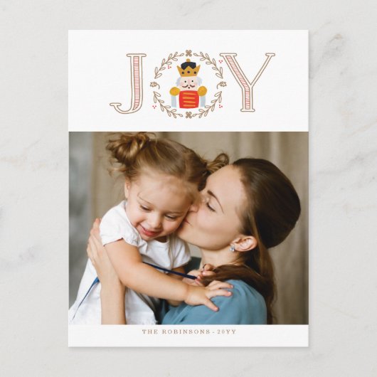 くるみクラッカープリンスホリデーフォト シーズンポストカード (正面)