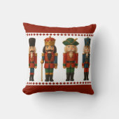 くるみクラッカーホリデーパレードクリスマス装飾用クッション クッション (正面)