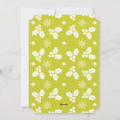 くるみクラッカーホリデーフォトカードジョイ シーズンカード (裏面)