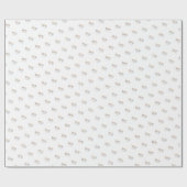 くるみクラッカーメリークリスマスラッピング紙 ラッピングペーパー (フラット)