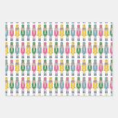 くるみクラッカーライトとスイートギフトラップ ラッピングペーパーシート (正面2)