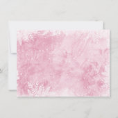 くるみクラッカーランド・オブ・スイーツピンク金ゴールド誕生日 サンキューカード (裏面)