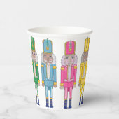 くるみクラッカー明るく甘いお洒落クリスマス 紙コップ (右)