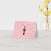 くるみクラッカーFa La La La La Christmas Coffee Mug カード (黄色い花)