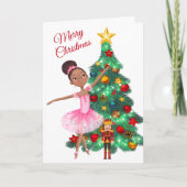 くるみクララバレリナクリスマスバレエ シーズンカード (正面)