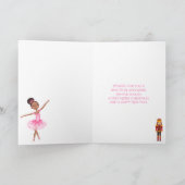 くるみクララバレリナクリスマスバレエ シーズンカード (内部)