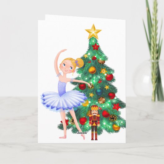 くるみクララバレリナクリスマスバレエ シーズンカード (裏面)