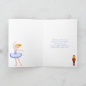 くるみクララバレリナクリスマスバレエ シーズンカード (内部)