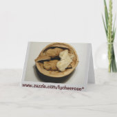 くるみグリーティングカード カード (裏面)