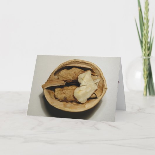 くるみグリーティングカード カード (正面)