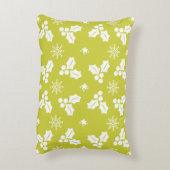 くるみシンプル割りモダンパーソナライズされた アクセントクッション (裏面(縦))