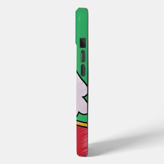 くるみパーソナライズされた割りおもしろい手描き漫画 Case-Mate iPhoneケース (裏面 / 左)