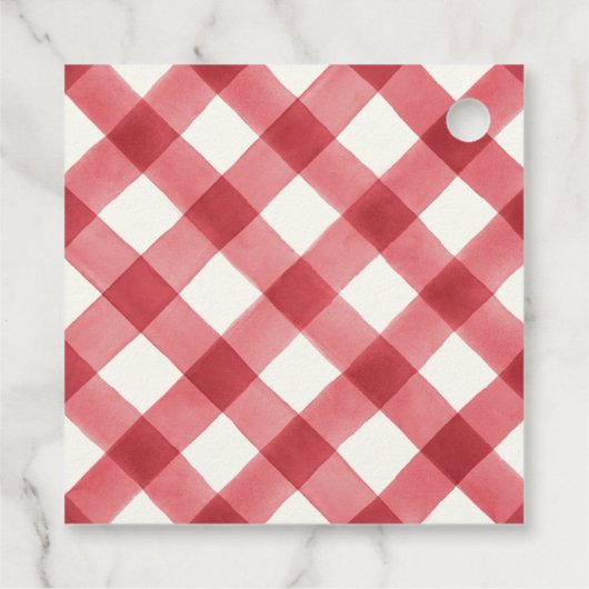 くるみパーソナライズされた割りクリスマスプレゼント フェイバータグ (裏面)