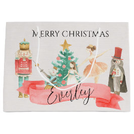 くるみパーソナライズされた割りテーマ抱き枕 ラージペーパーバッグ