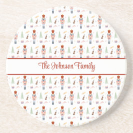 くるみパーソナライズされた割りバレエ音楽ホリデードリンク コースター
