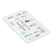 くるみパーソナライズされた割りバレエ マグネット (右側)