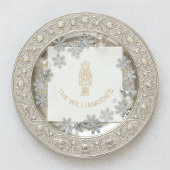 くるみパーソナライズされた割り箔押しナプキン 箔ナプキン