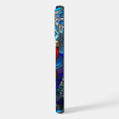 くるみフェイク割りガラスデザイン iPhoneケース (左側面)