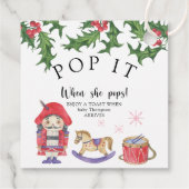 くるみポップ・アートの割り フェイバータグ (裏面)