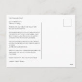 くるみモダン割りメリークリスマス3写真 シーズンポストカード (裏面)