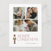 くるみモダン割りメリークリスマス3写真 シーズンポストカード (正面)