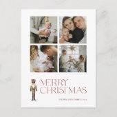くるみモダン割りメリークリスマス4写真 シーズンポストカード (正面)