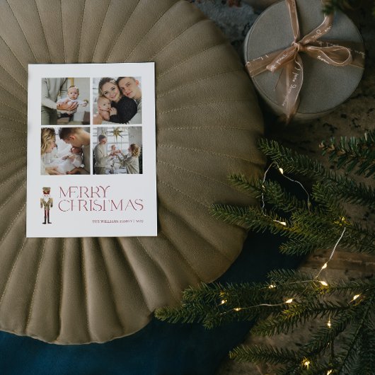 くるみモダン割りメリークリスマス4写真 シーズンポストカード