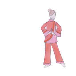 くるみ中国の割り茶オーナメント セラミックオーナメント