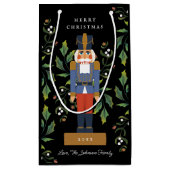 くるみ伝統的クラッカーホリデイ スモールペーパーバッグ (裏面)