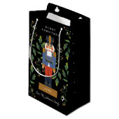 くるみ伝統的クラッカーホリデイ スモールペーパーバッグ (正面アングル)