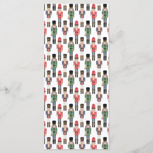 くるみ伝統的割りバレエのクリスマスパーティー メニュー (裏面)